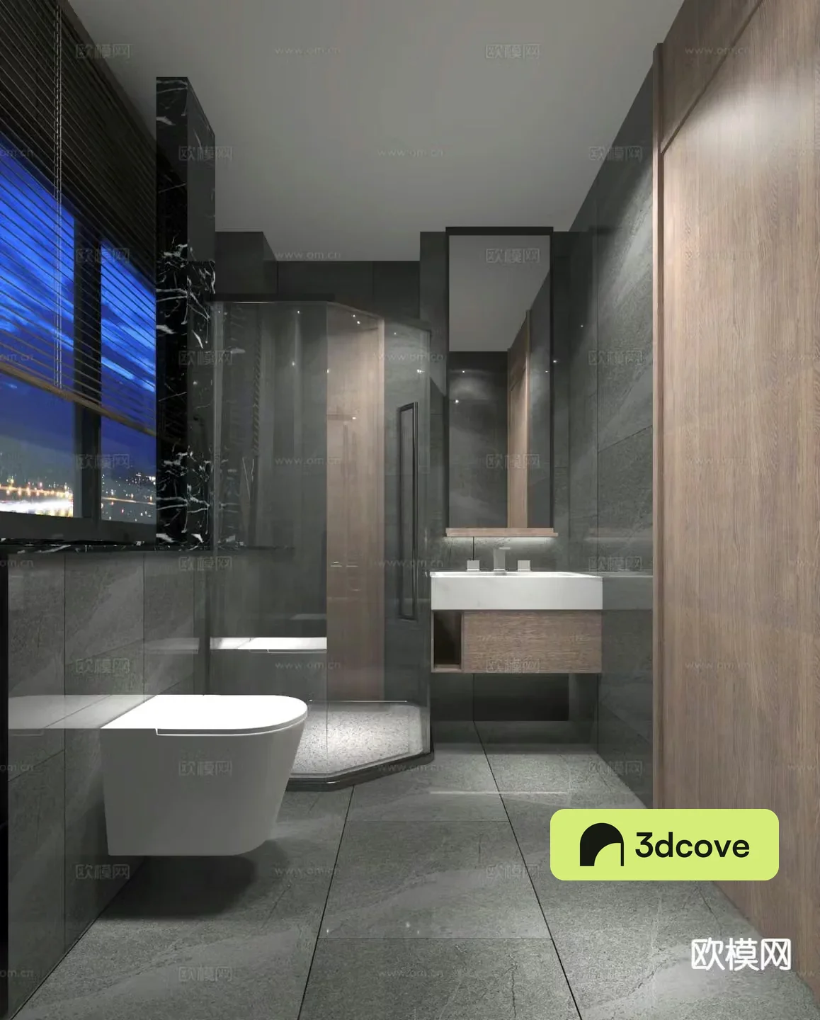 Modern bathroom