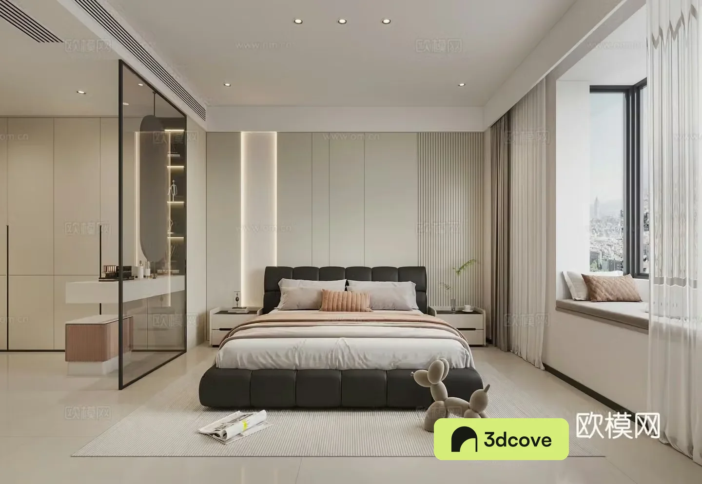 Modern bedroom master bedroom