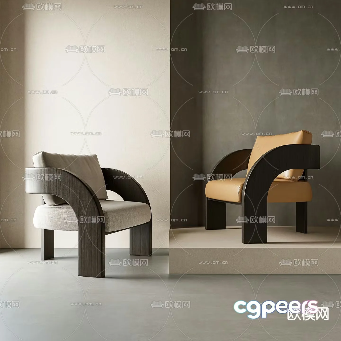 Sofa chair leisure chair 3d model