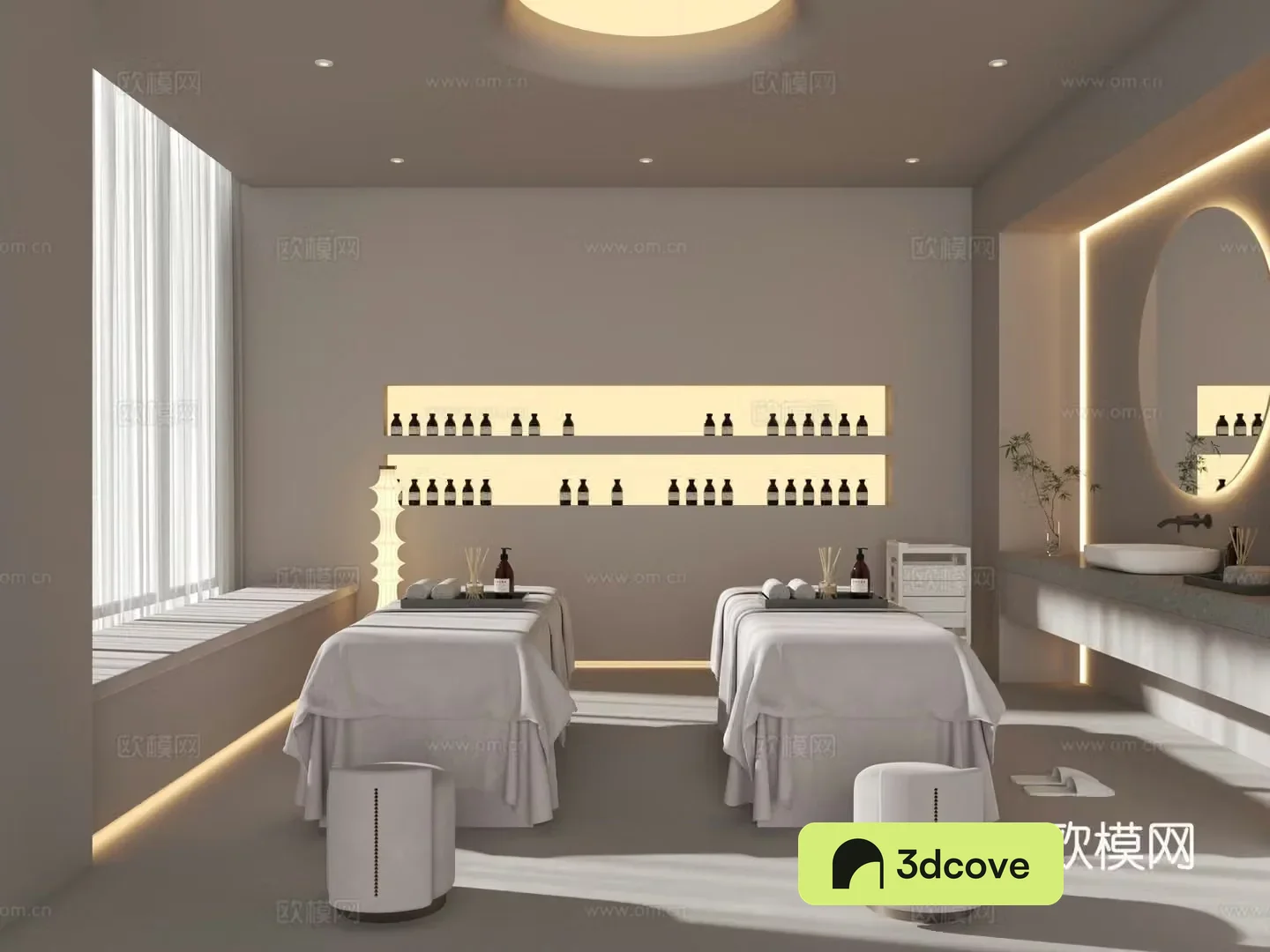 Modern beauty salon Beauty private room Beauty salon