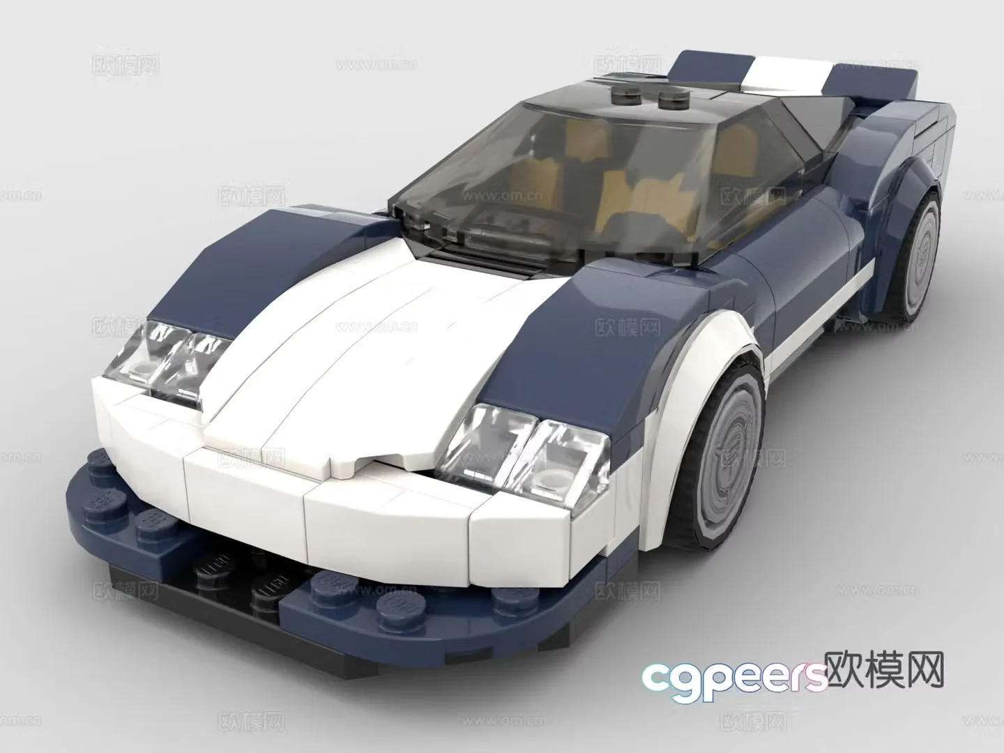 LEGO LEGO toys sports car car vehicle supercar 3d model