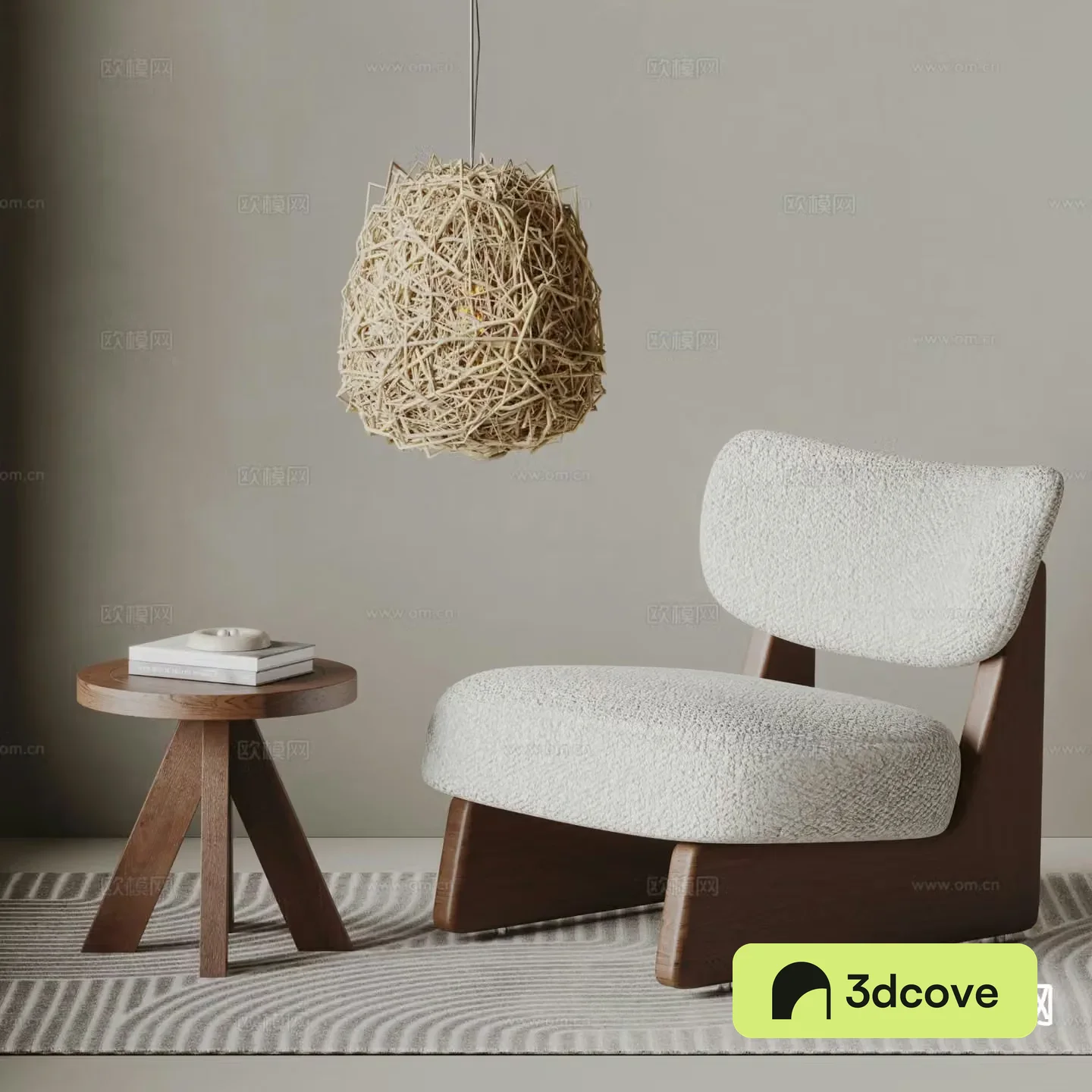 Wabi-sabi chair leisure chair