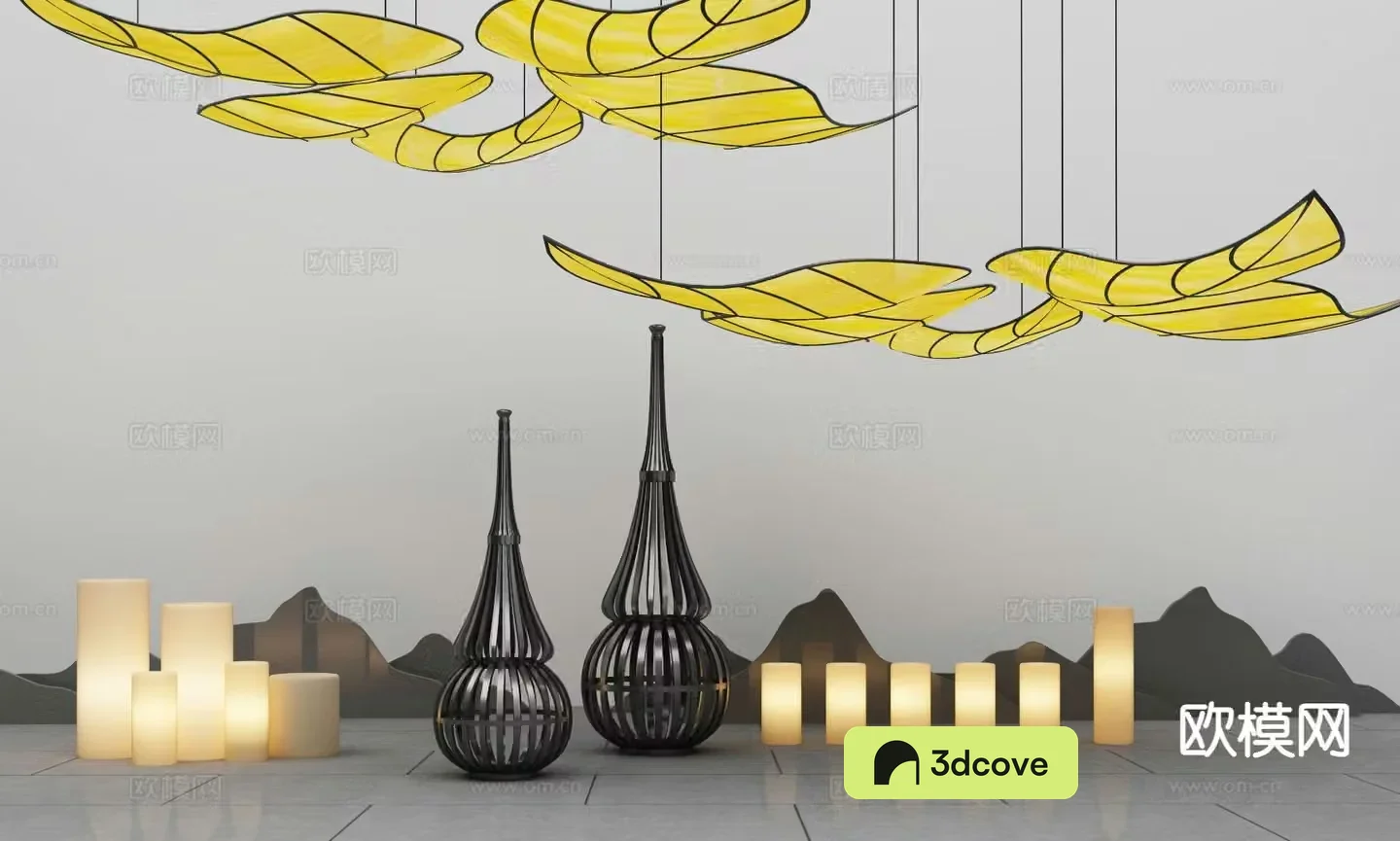 New Chinese style chandelier