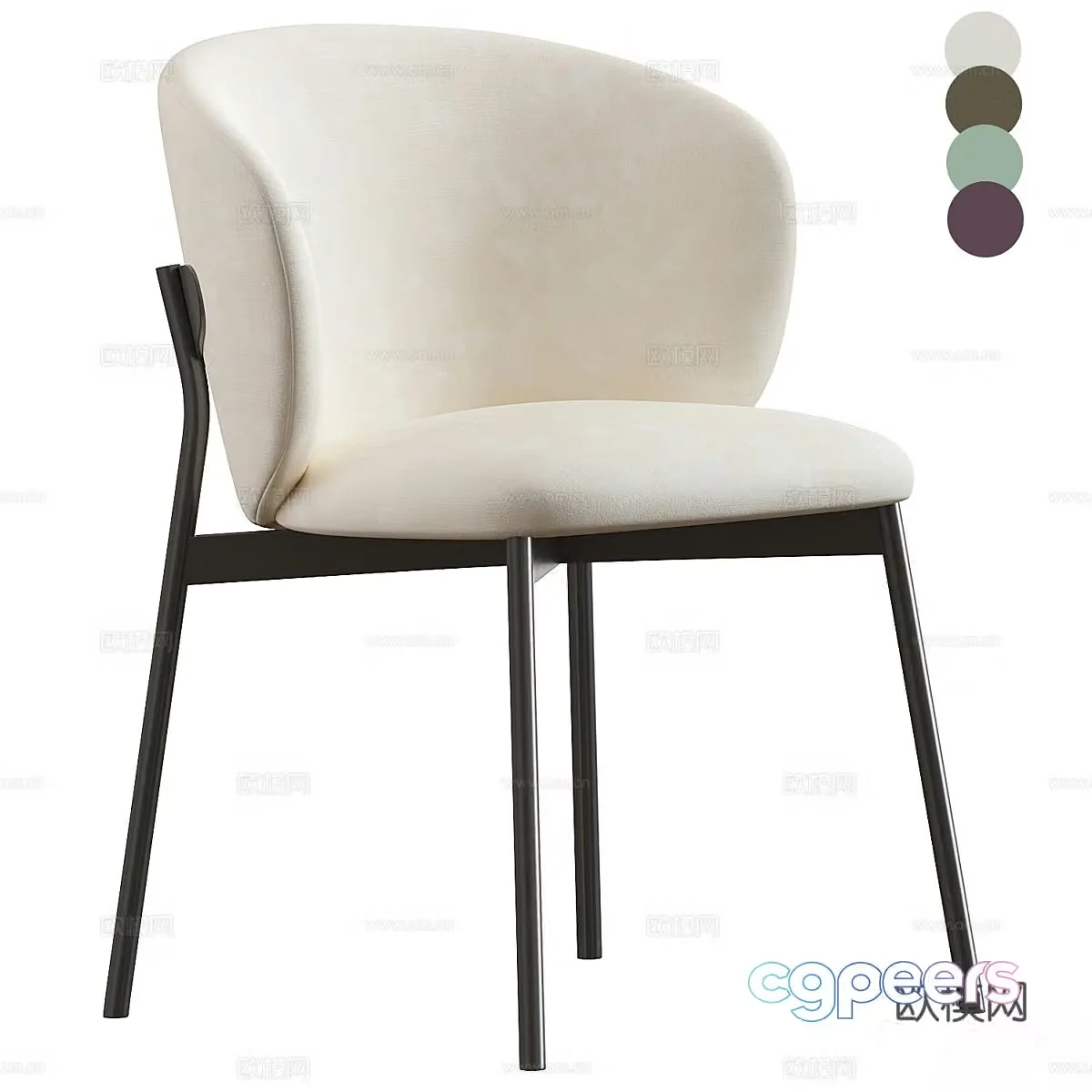 Dining chair 3d model
