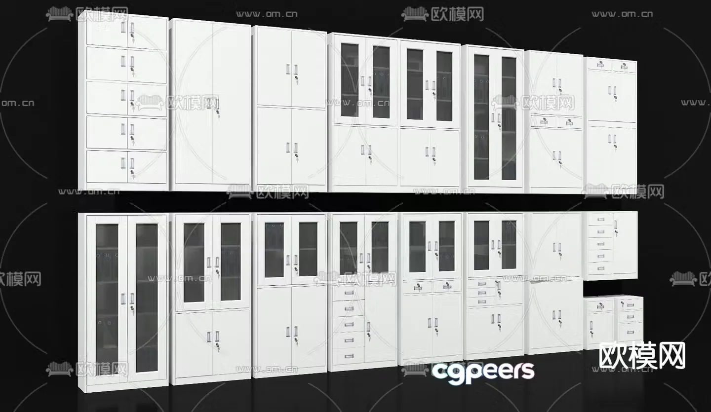Office file cabinet file cabinet 3d model