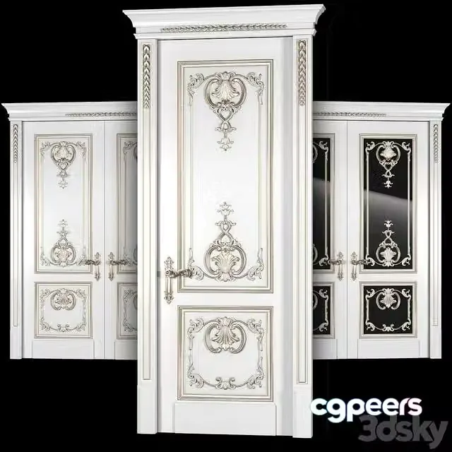 3ds Max Free – Louis door
