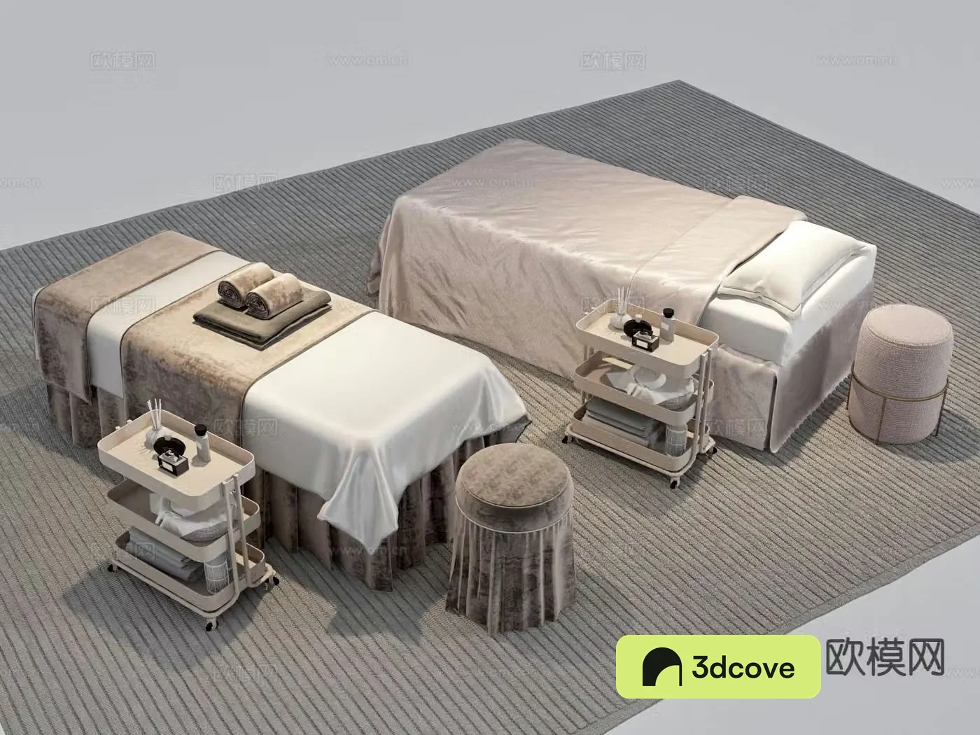 Massage bed beauty bed