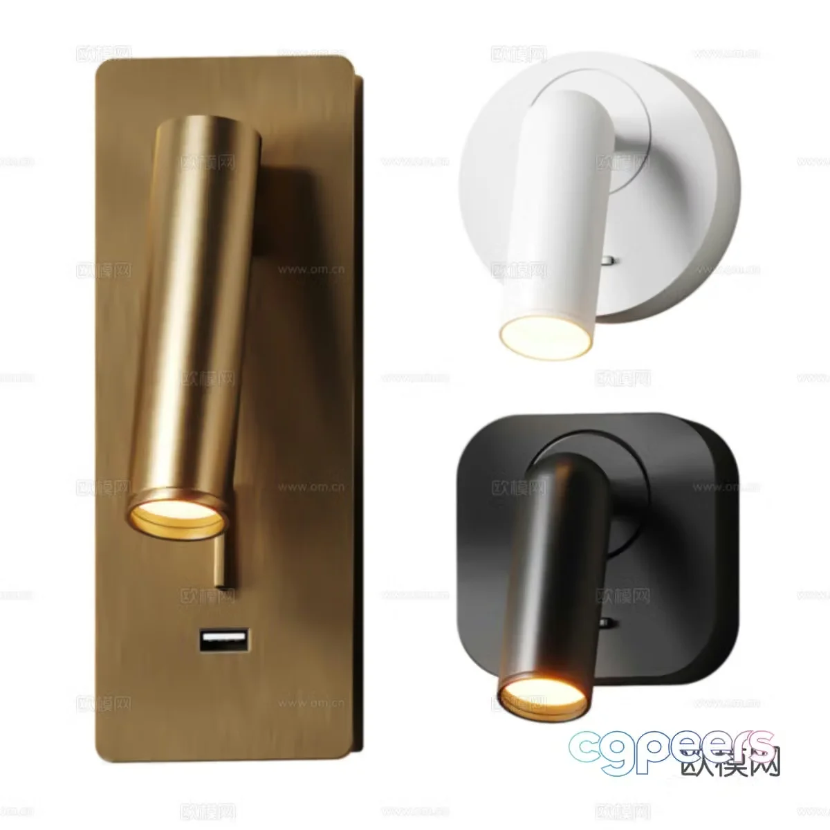 Light luxury wall lamp Small wall lamp Bedside wall lamp Metal wall lamp Garden wall lamp Outdoor wall lamp 3D model