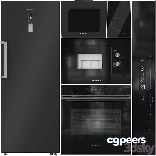3ds Max Free – MAUNFELD Appliance Collection 05