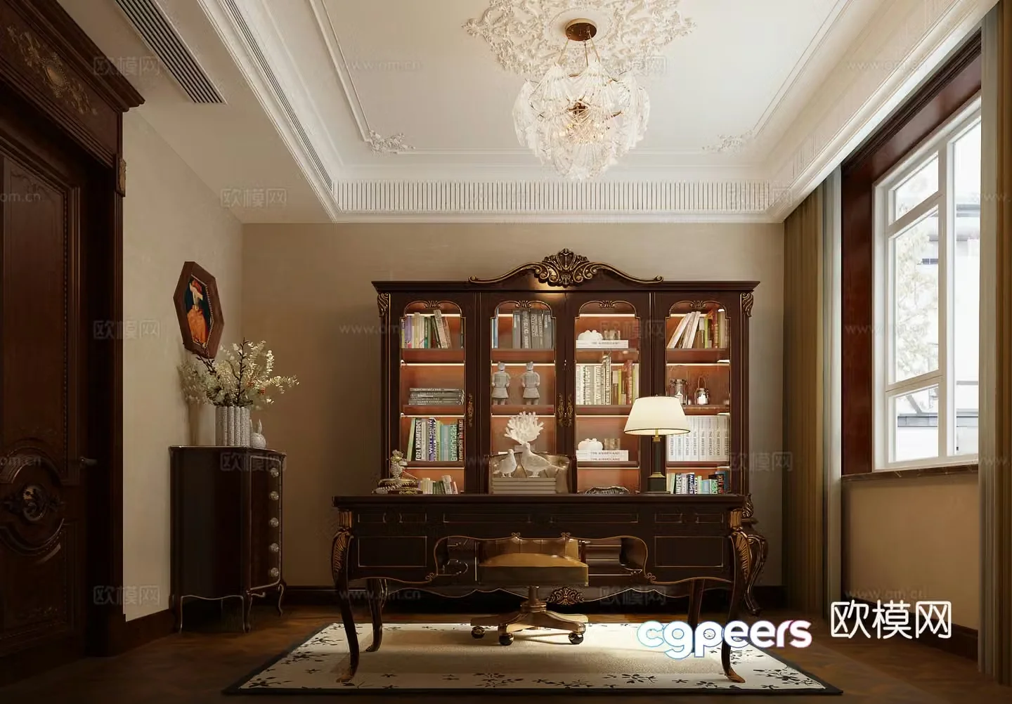 European study 3D model
