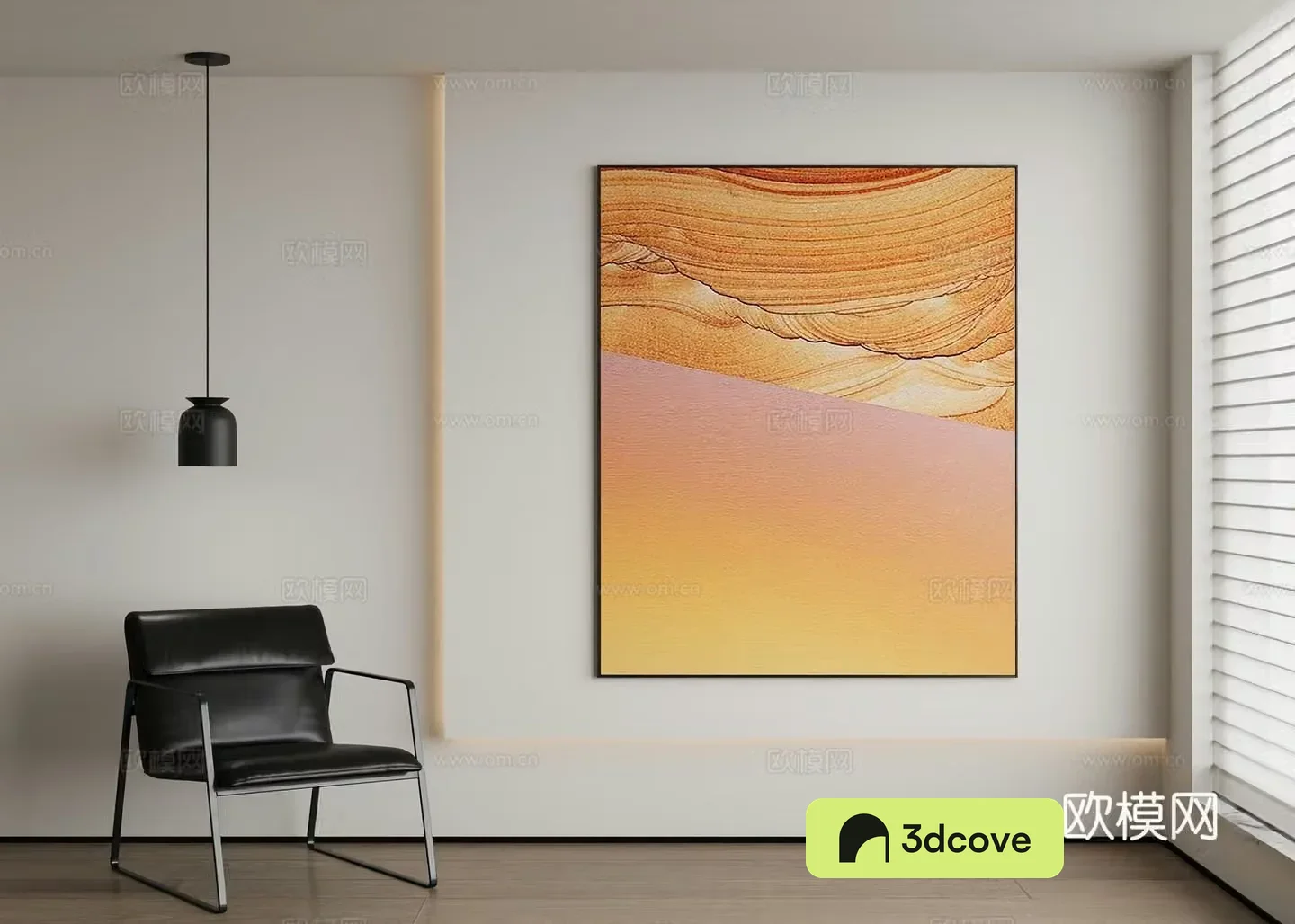 Modern abstract painting decorative painting