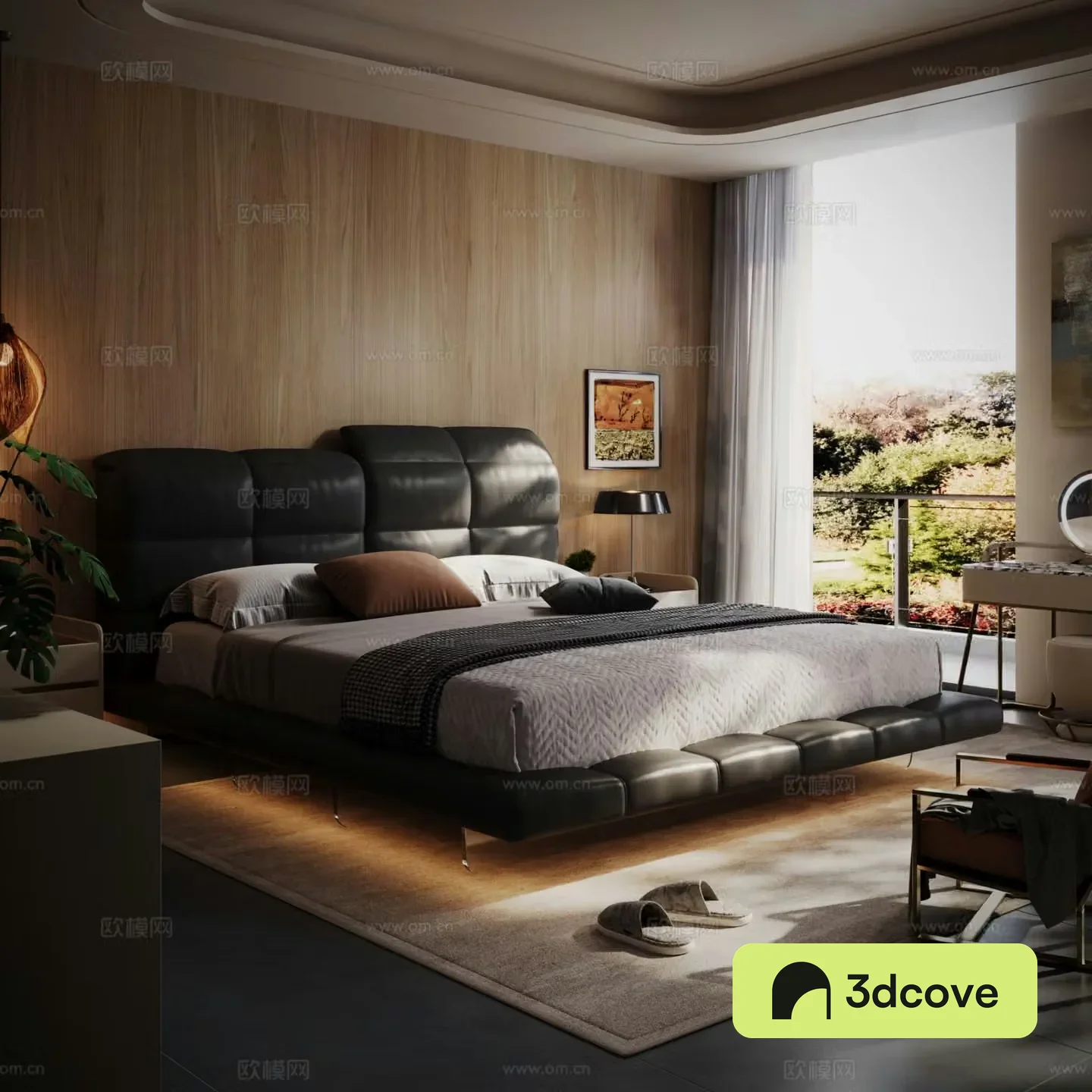 Italian double bed
