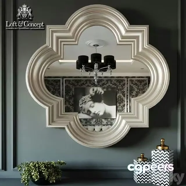 3ds Max Free – Mirror wall mirror mirror
