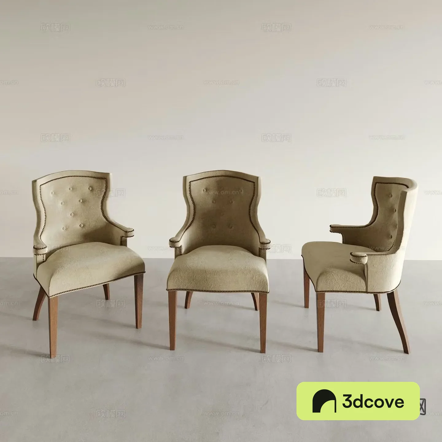 French chair dining chair