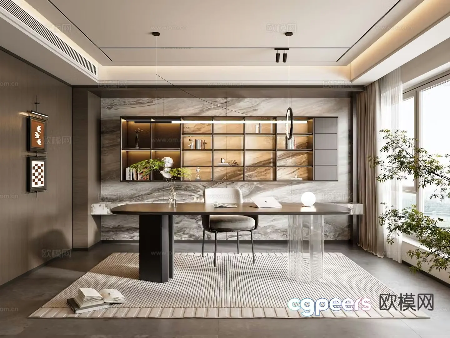 Italian study 3D model