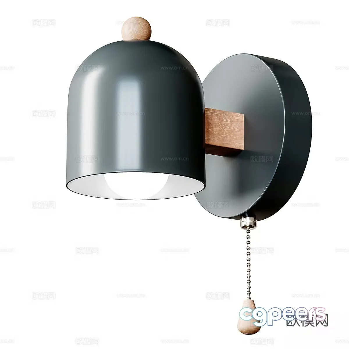 Modern children’s room wall light 3d model