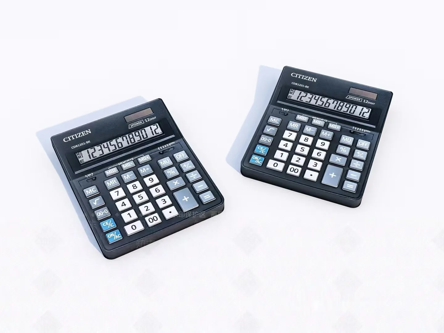 Black Calculators 3D Model – 5779 – VRAY Render