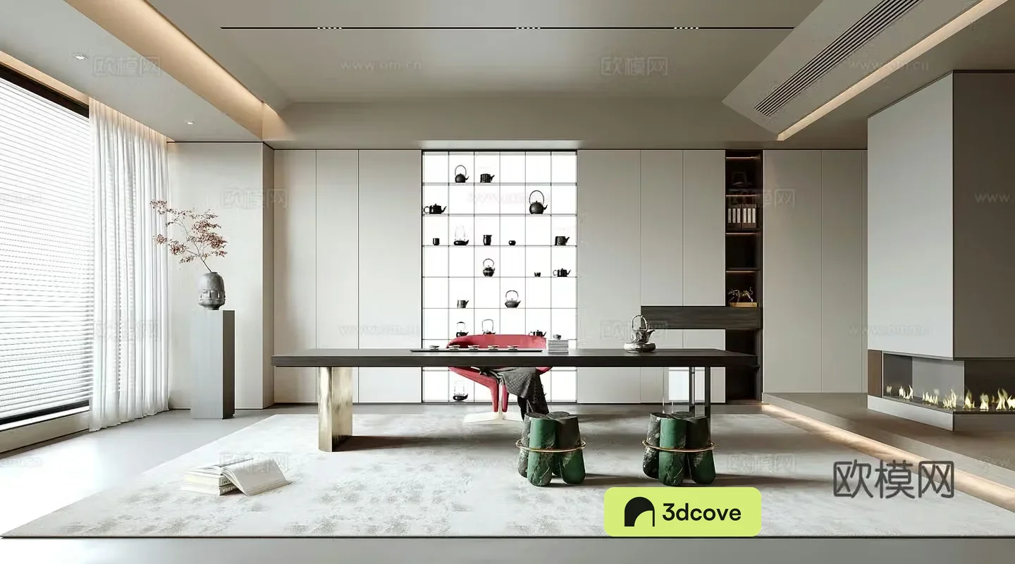 New Chinese tea room