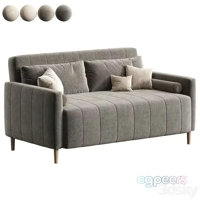 3ds Max Free – Sofa Mare Mini