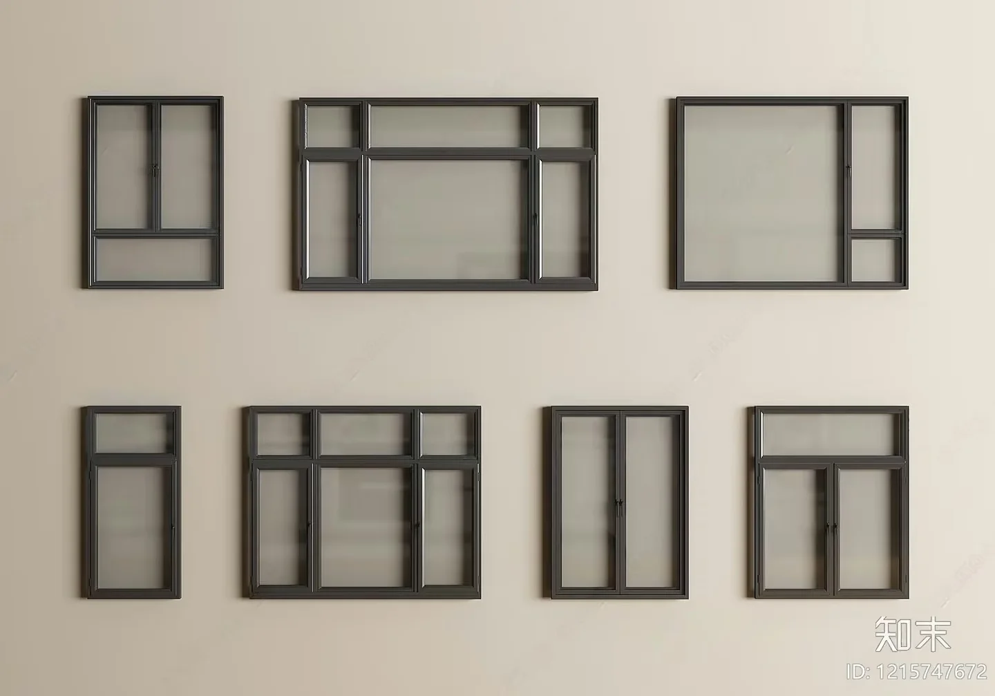Windows 3D Model – 10651 – VRAY Render