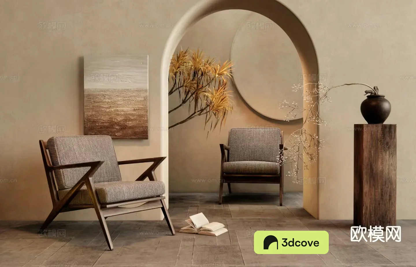 wabi-sabi chair leisure chair armchair