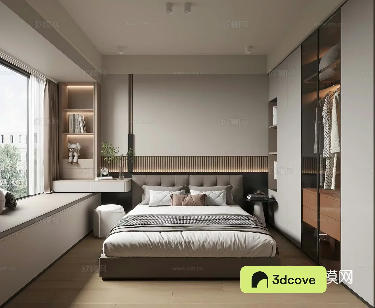 Modern bedroom