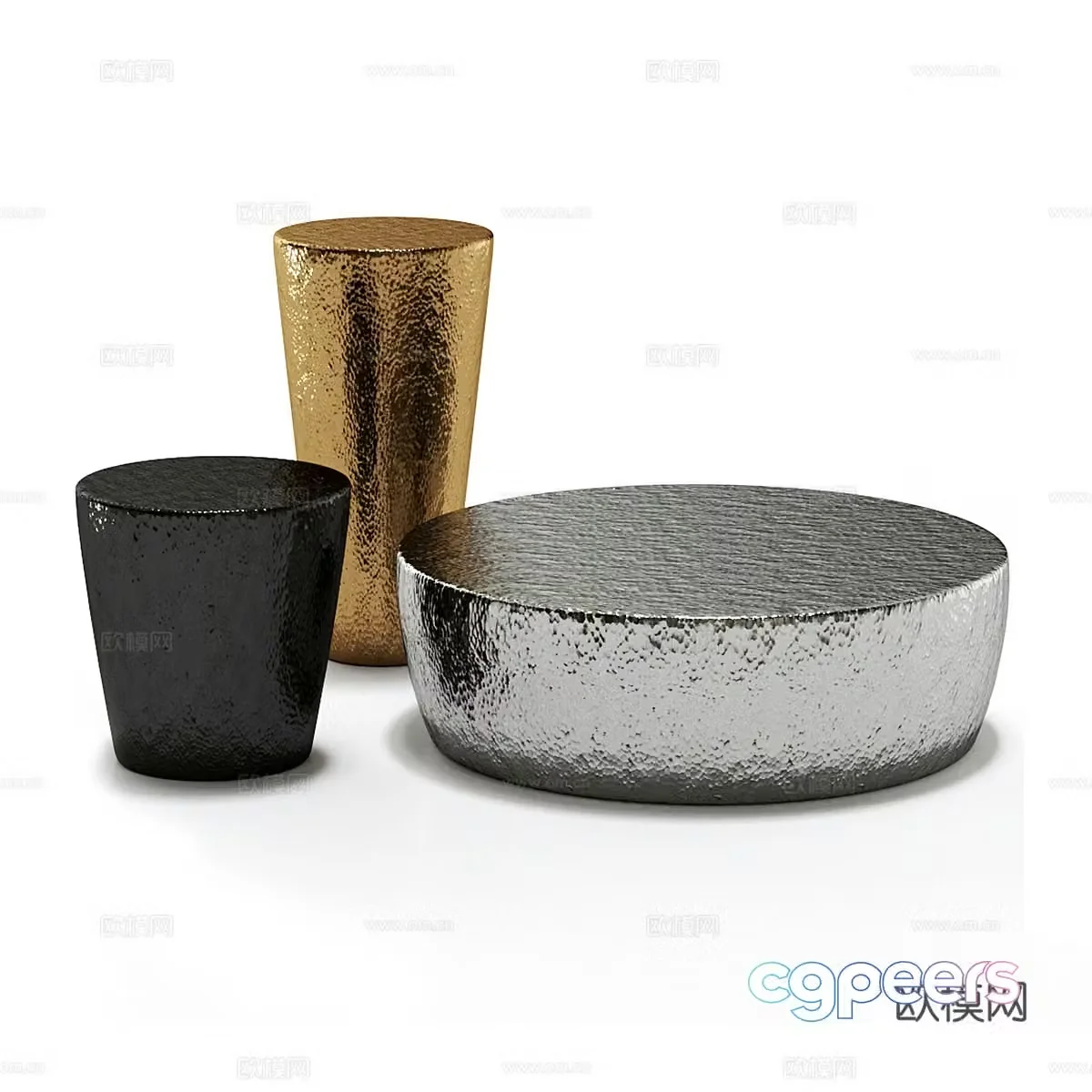 3D model of mother-in-law coffee table