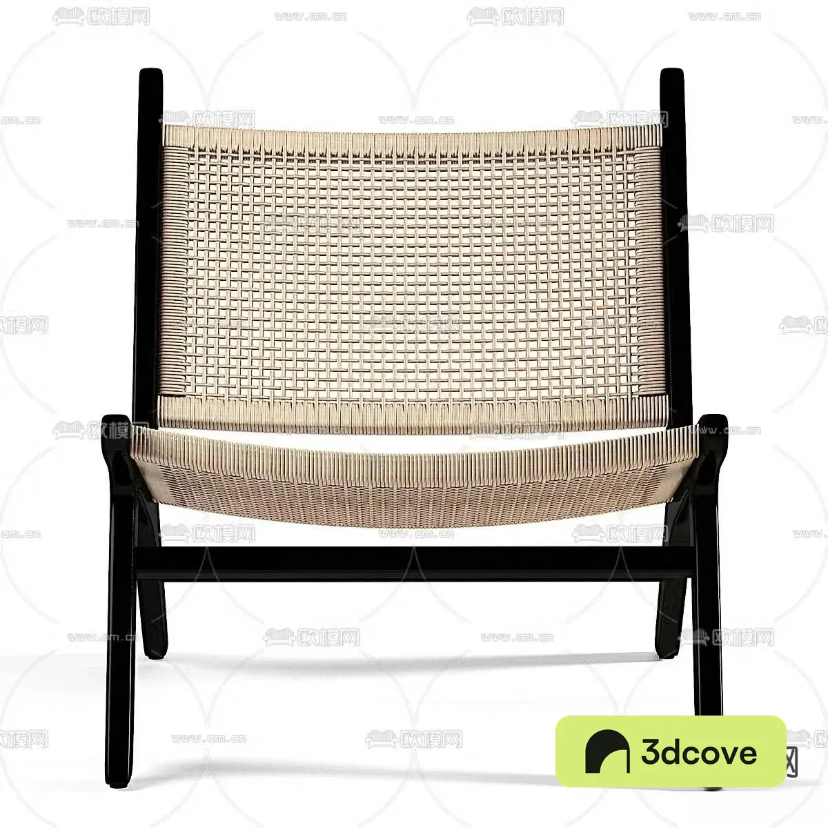 Modica rattan lounge chair