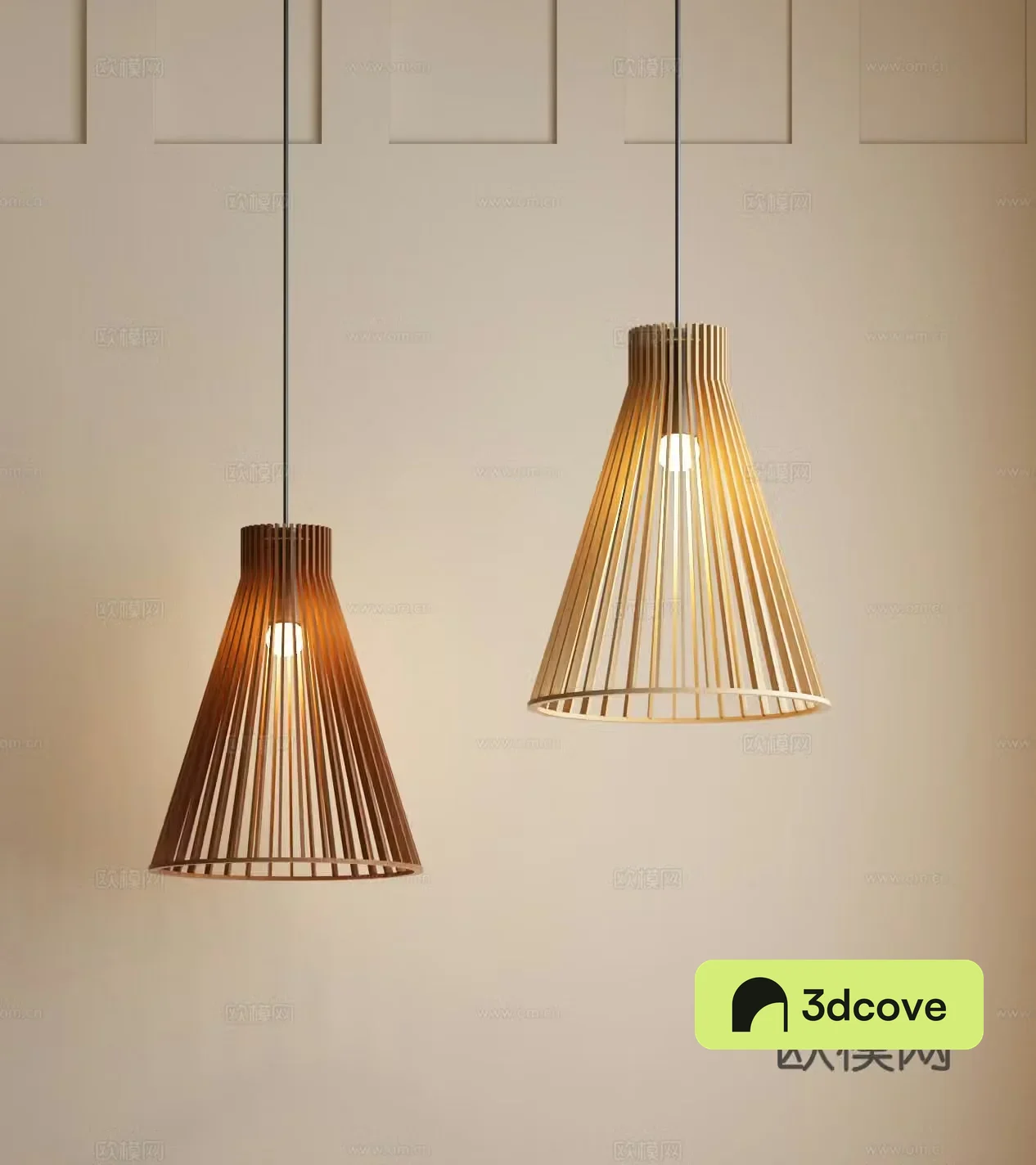 Modern chandelier
