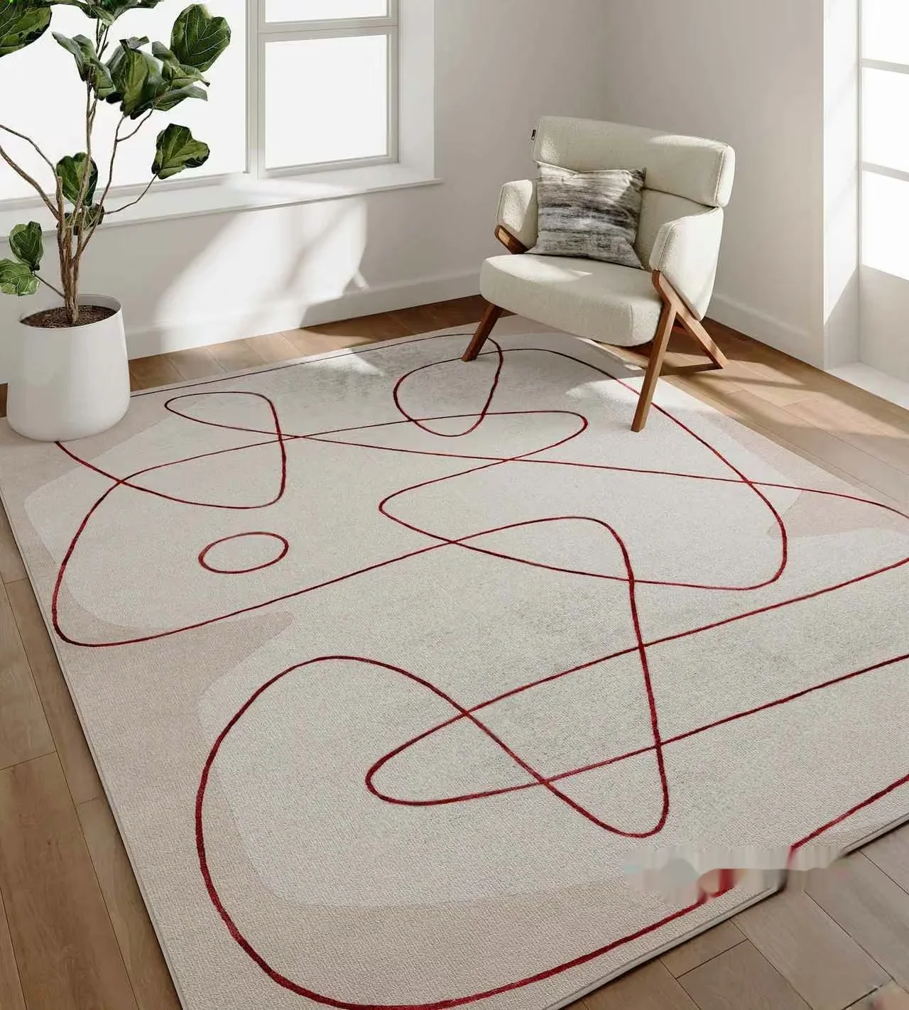 Modern Abstract Rug 3D Model – 6622 – CORONA Render