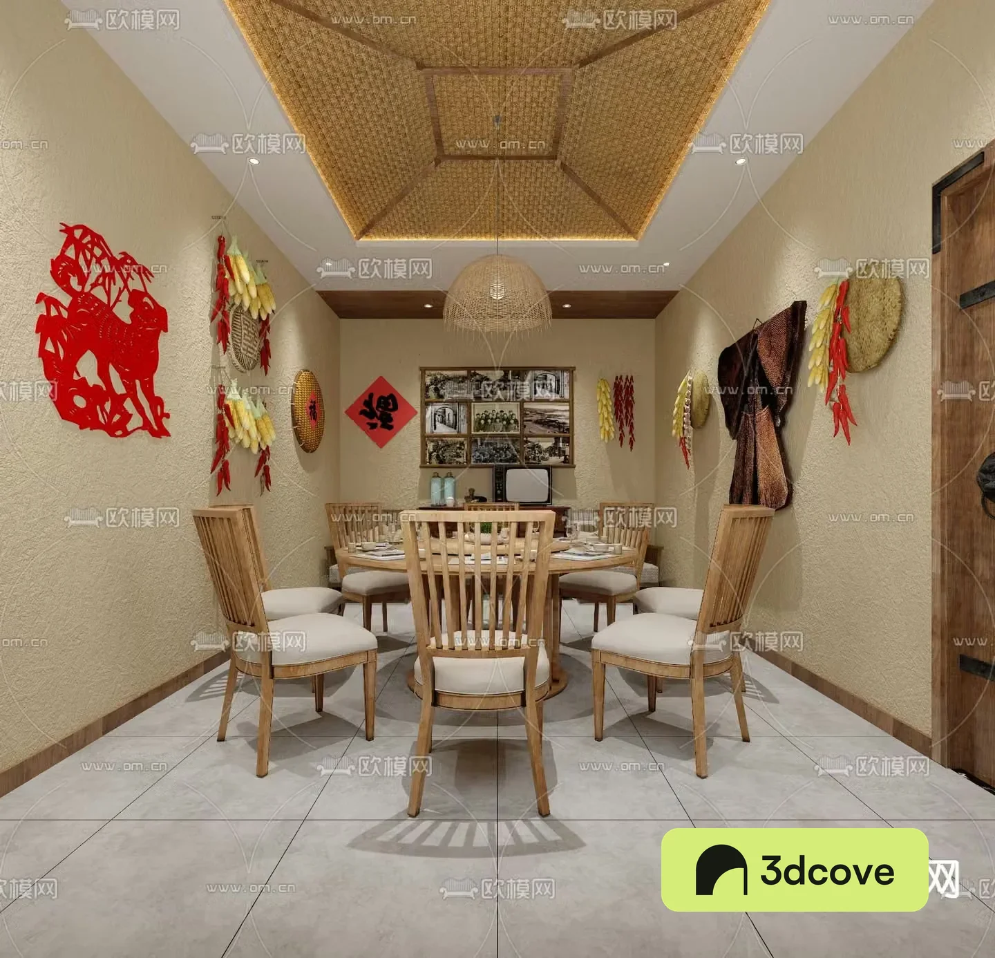 Chinese farmhouse restaurant box