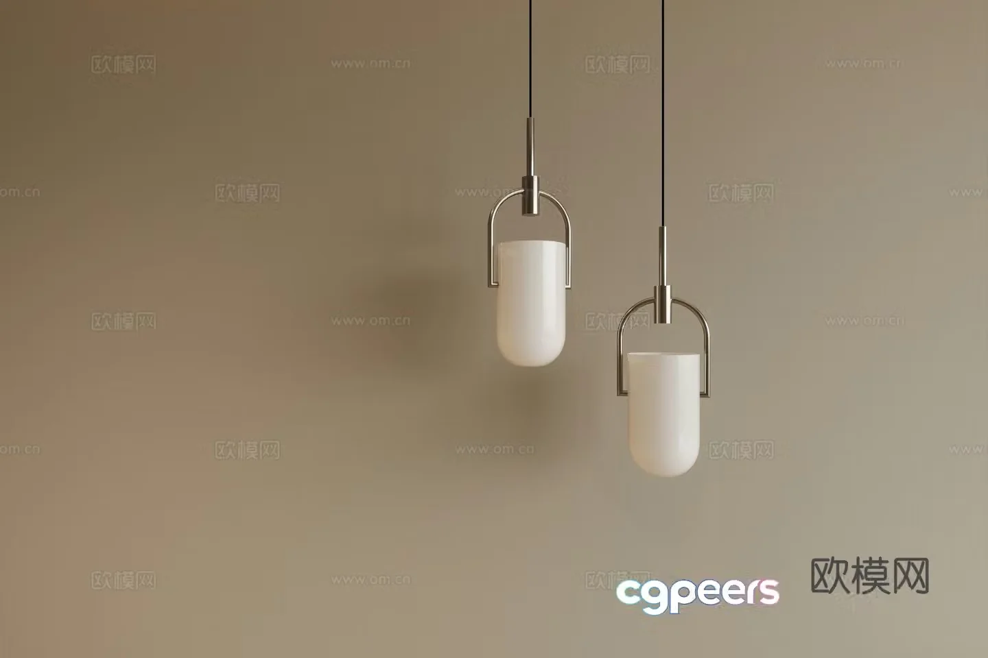 Chandelier Glass Chandelier Metal Ceiling Bedside Chandelier Bar Chandelier Long Strip Chandelier 3D Model