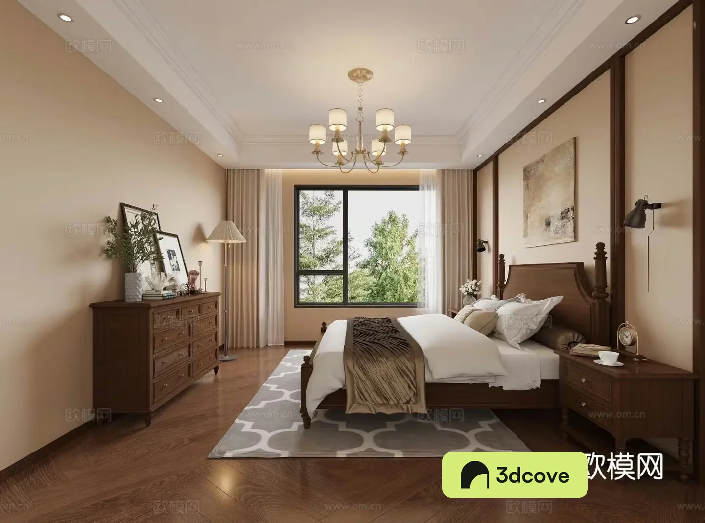 American style bedroom master bedroom