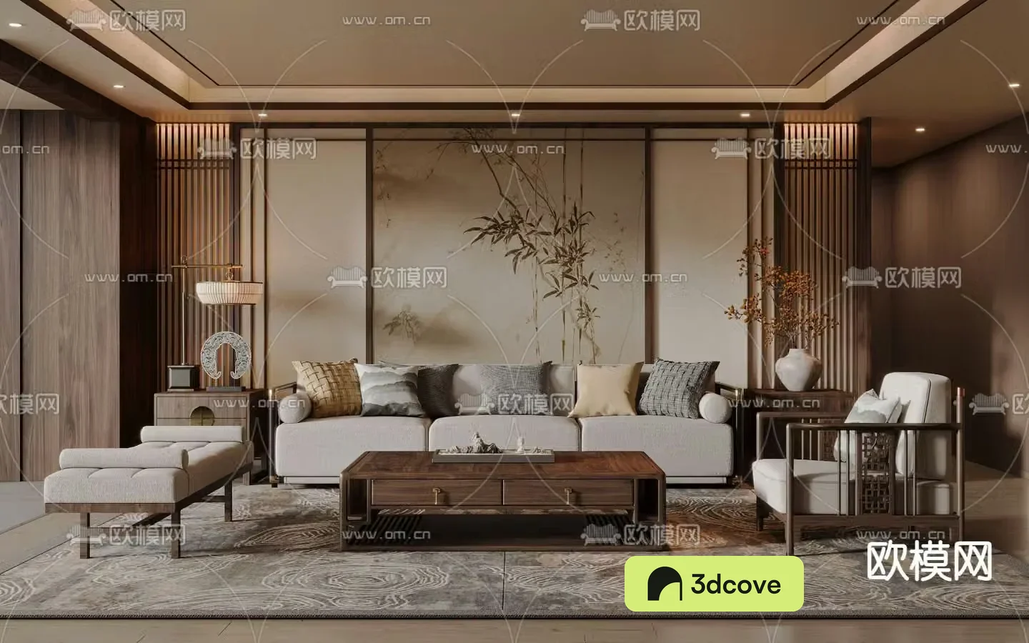 New Chinese living room