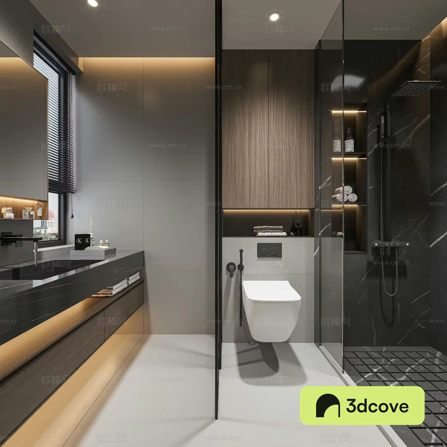 Modern bathroom