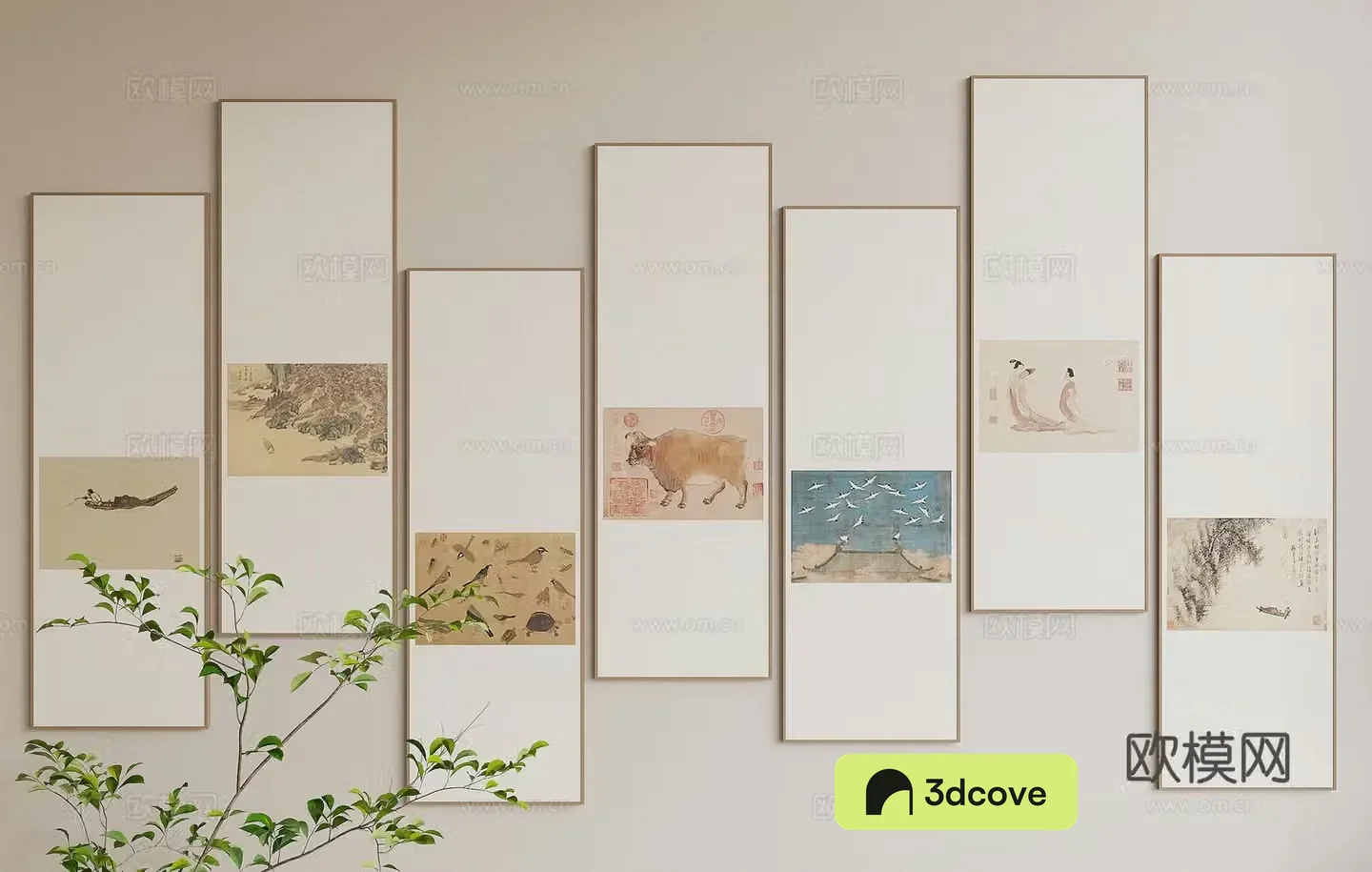 New Chinese style hanging painting