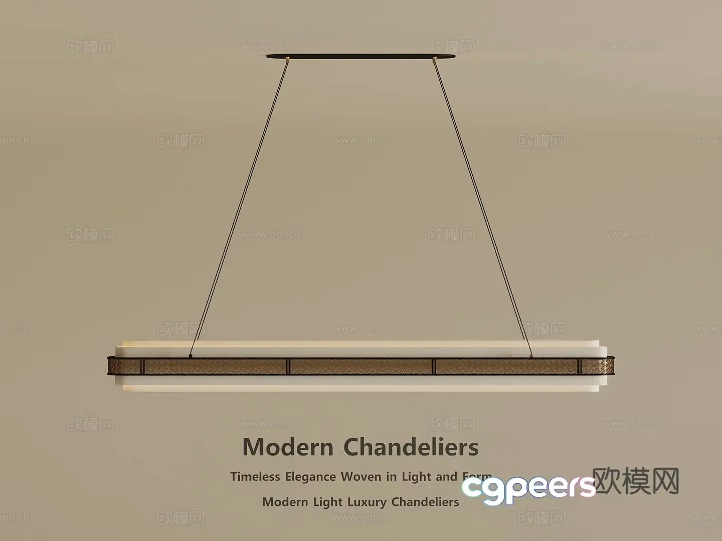 Light luxury medieval chandelier decorative chandelier art chandelier metal restaurant 3D model