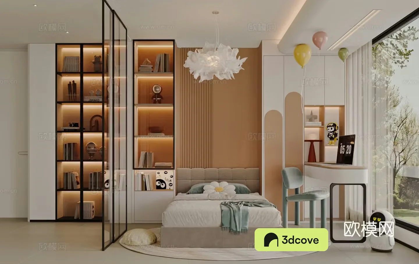 Modern children’s room