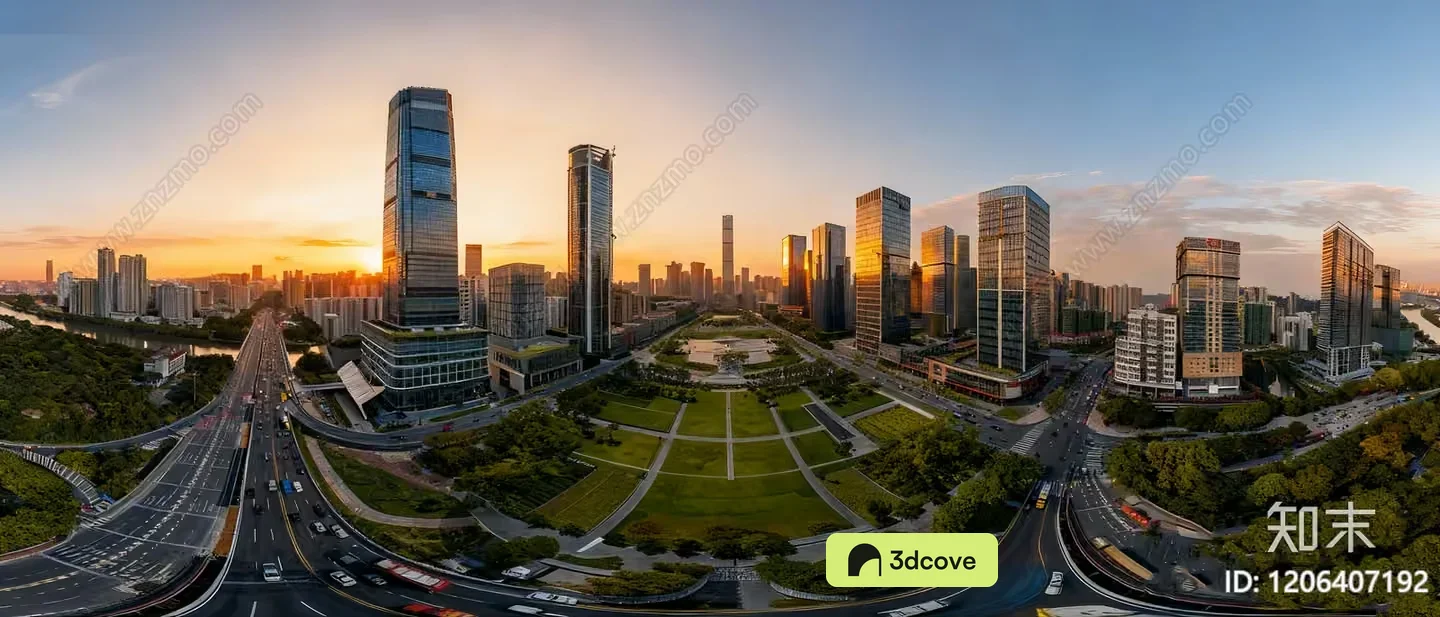 A Cityscape With Tall Buildings