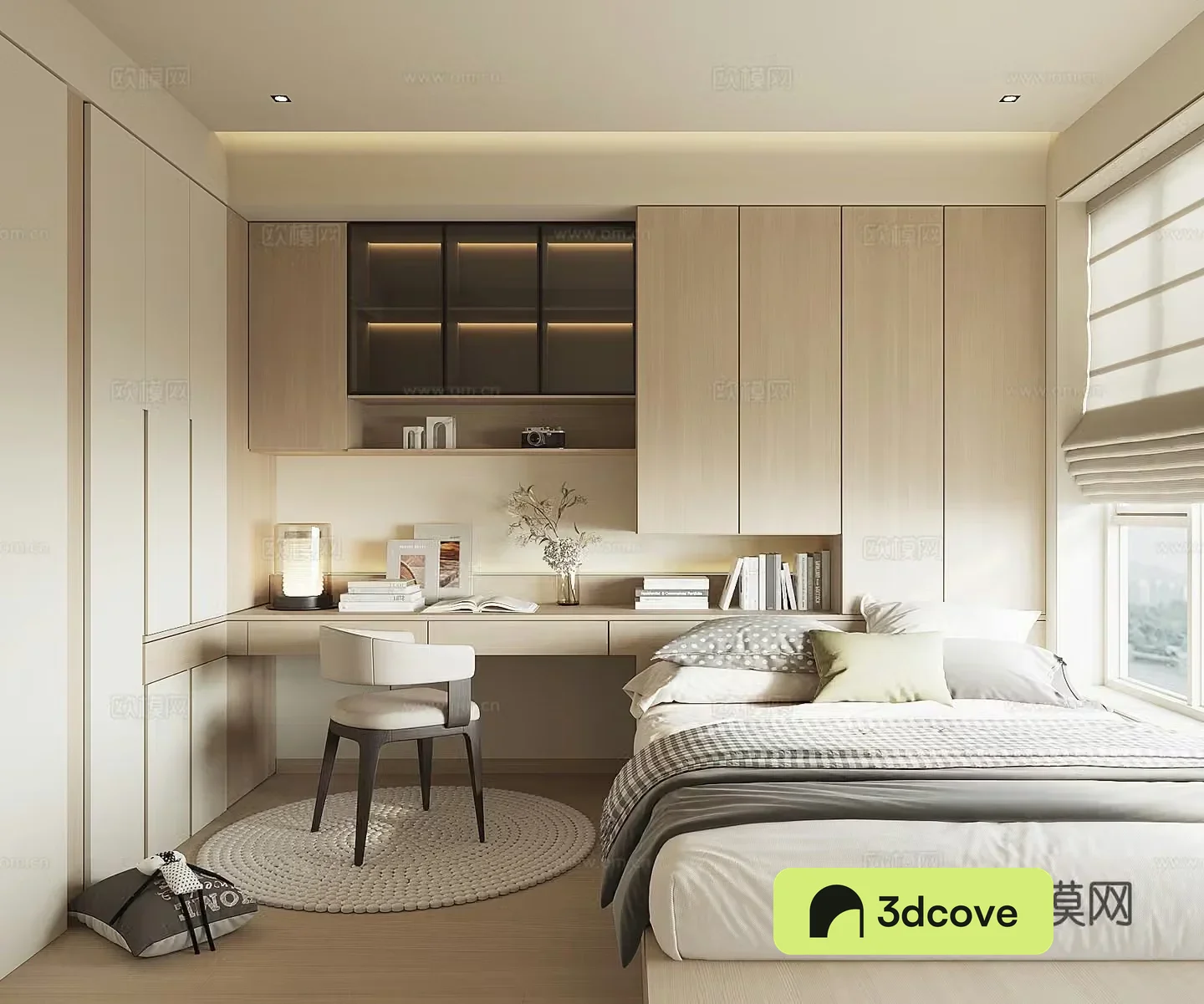 Modern tatami bedroom