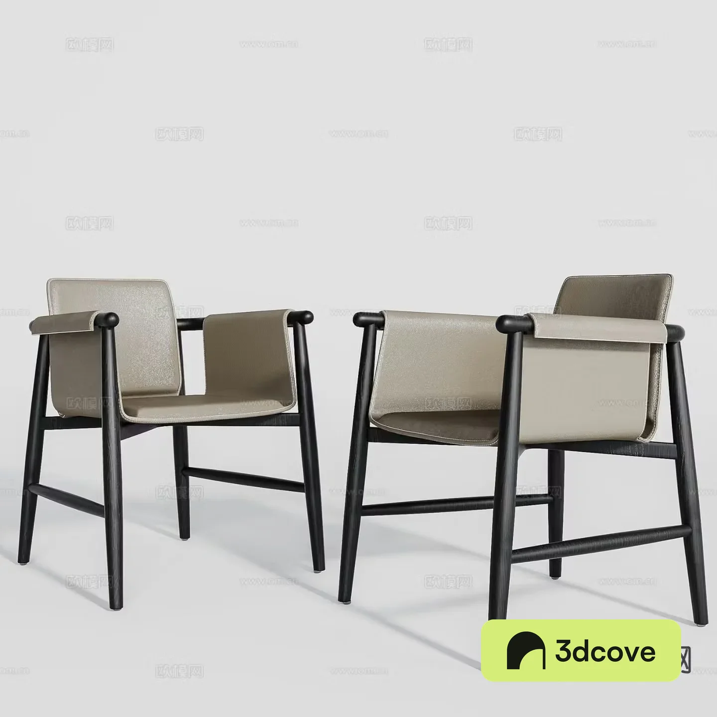 Modern single chair dining chair