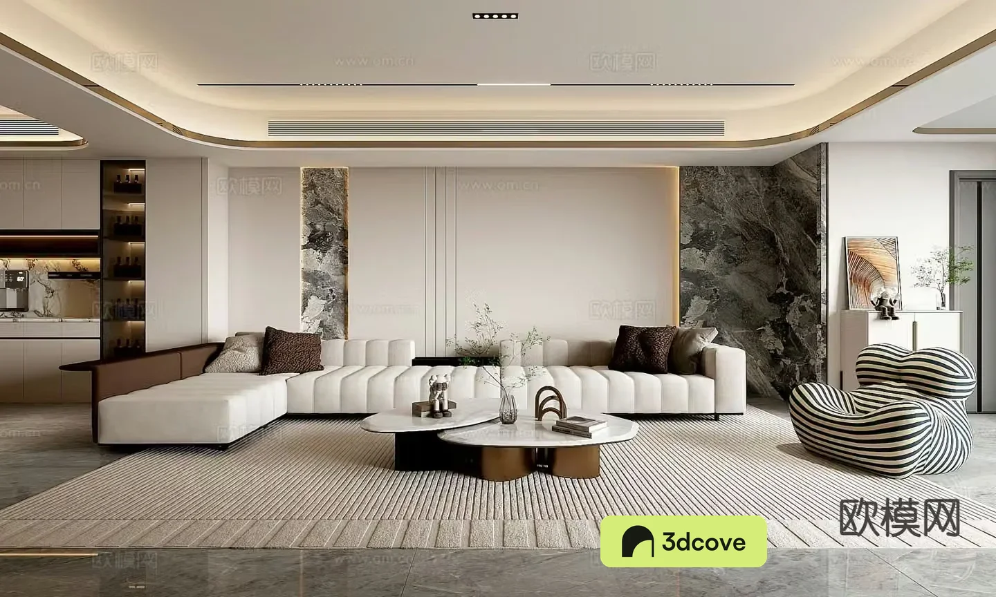 Modern living room