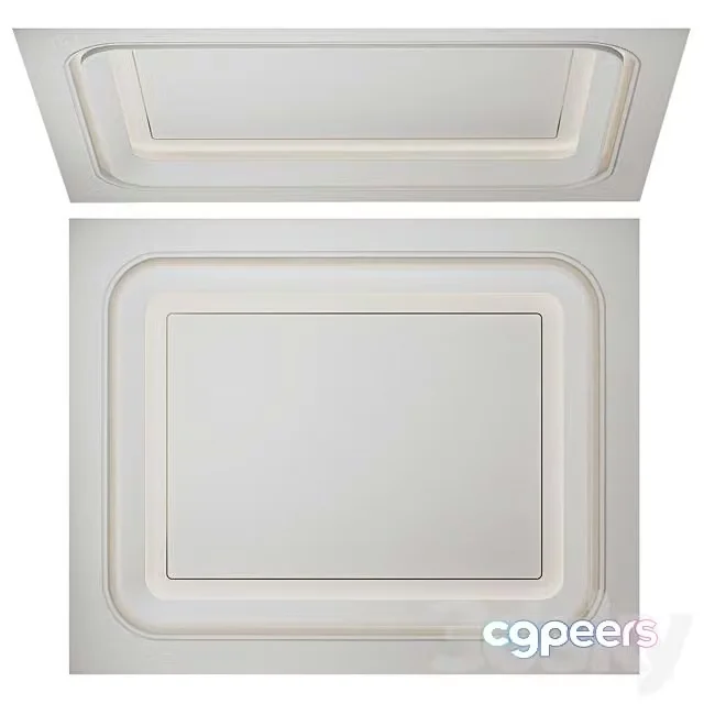 3ds Max Free – Modern Ceiling 1