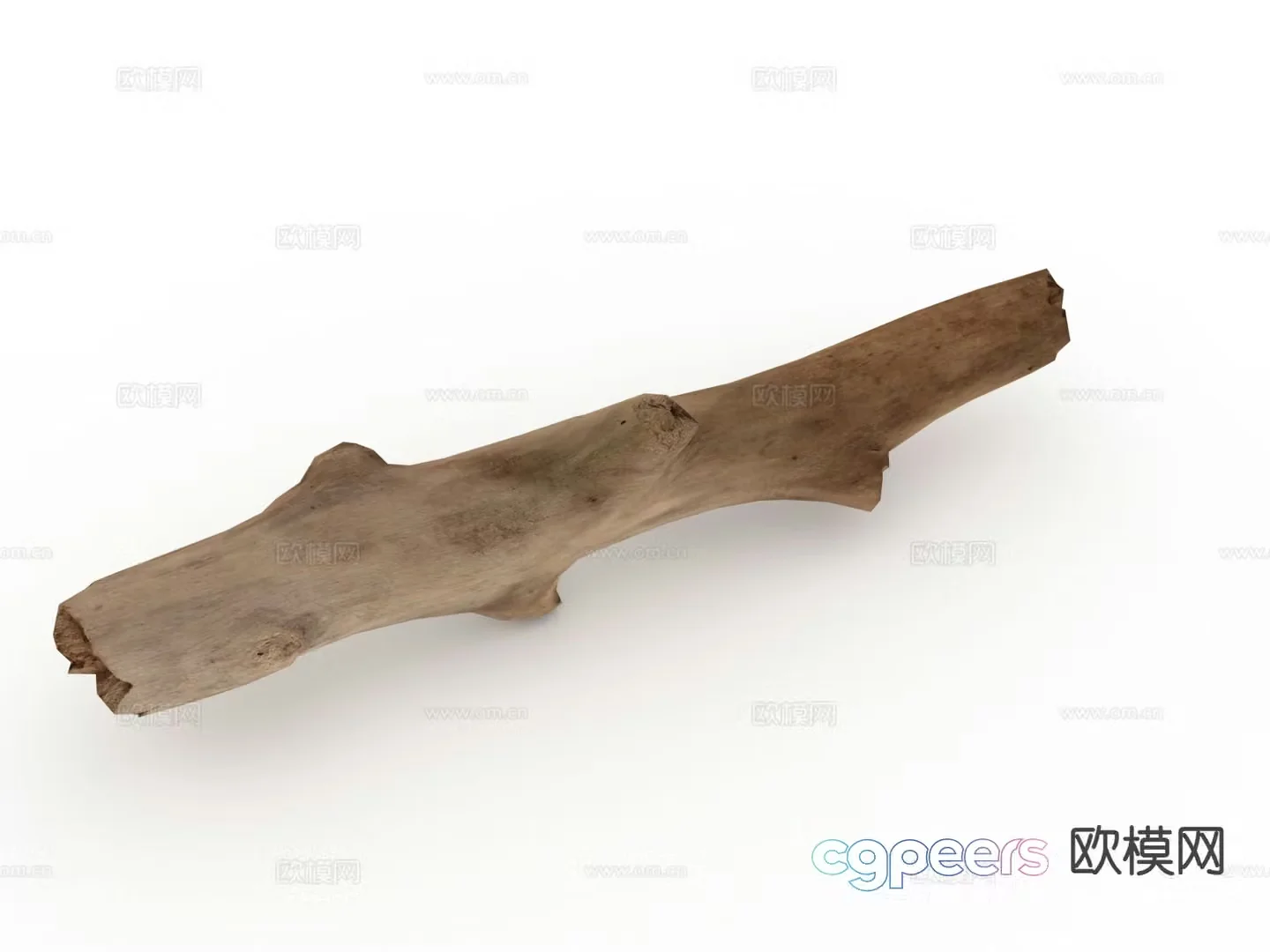 wood stick 3d model