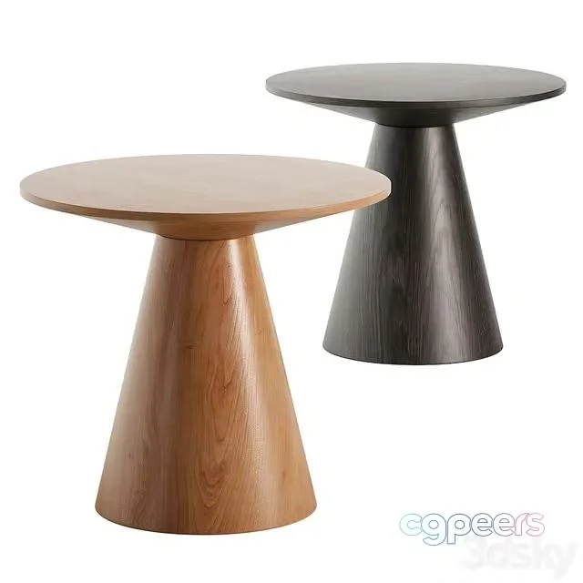 3ds Max Free – Barra Beige Side Table