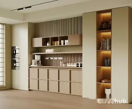 Modern Kitchen 3D Model – 4734 – VRAY Render