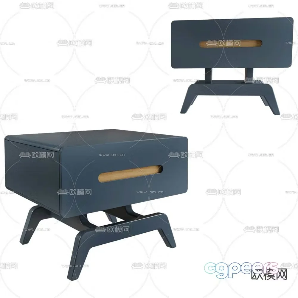 VOLOSHEK bedside table 3d model