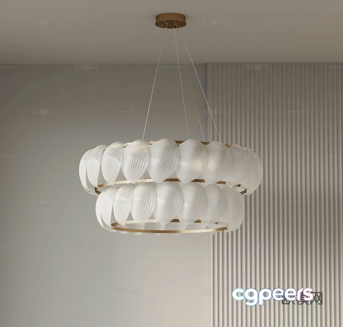 Chandelier Modern Chandelier Art Chandelier 3d Model
