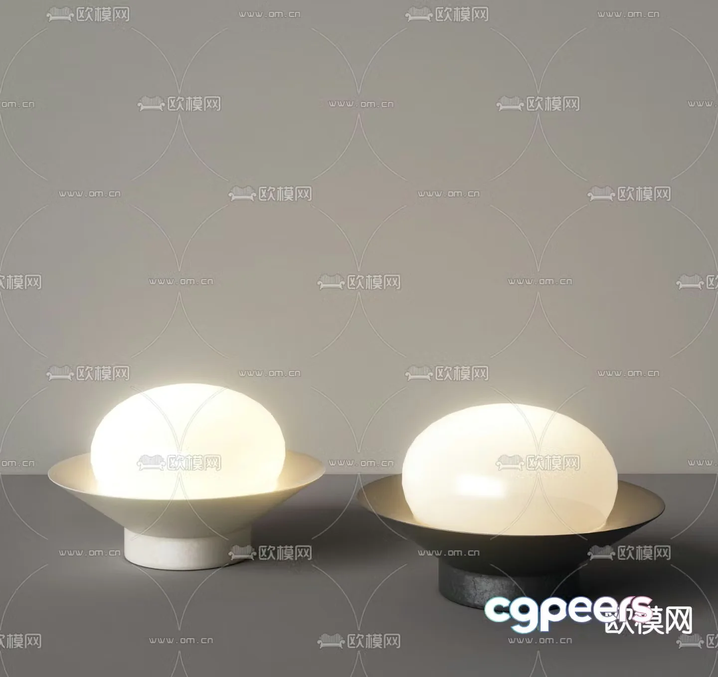 OliveLab modern desk lamp 3d model