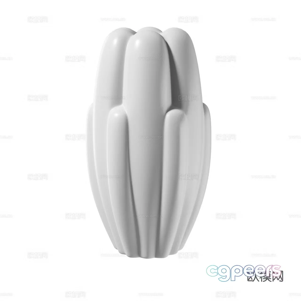 101 Copenhagen Decorative Ornaments Artwork Ceramic Ornaments 3D Model
